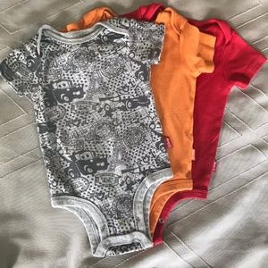 Three 6/9M Disney Onesies